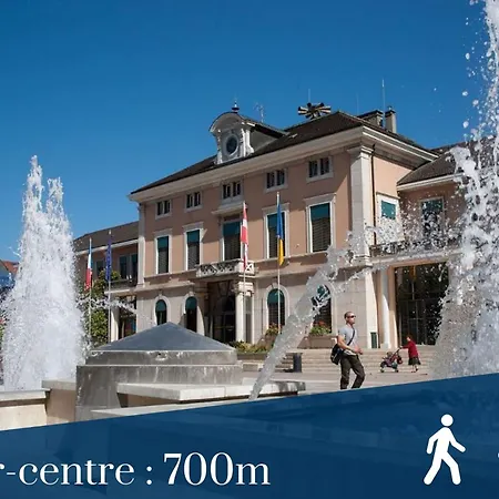 Homey Purity / New / Parking Gratuit / Proche Tram / Aux Portes De Geneve